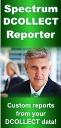 Spectrum DCOLLECT Reporter - the 4GL DCOLLECT Report Writer.