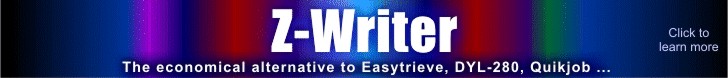 Spectrum Writer 4GL - the economical alternative to SAS, Easytrieve, DYL-280...